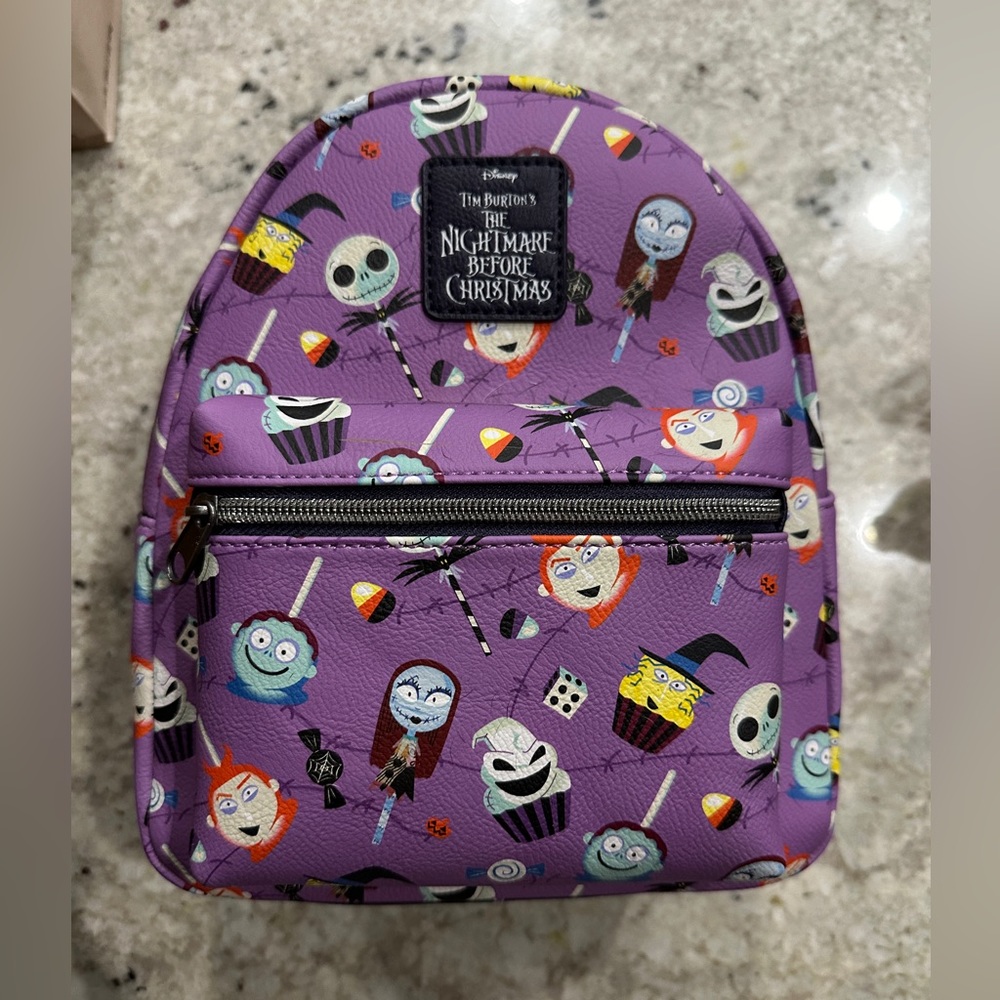 Loungefly The Nightmare Before Christmas Character Candy Mini Backpack NWT